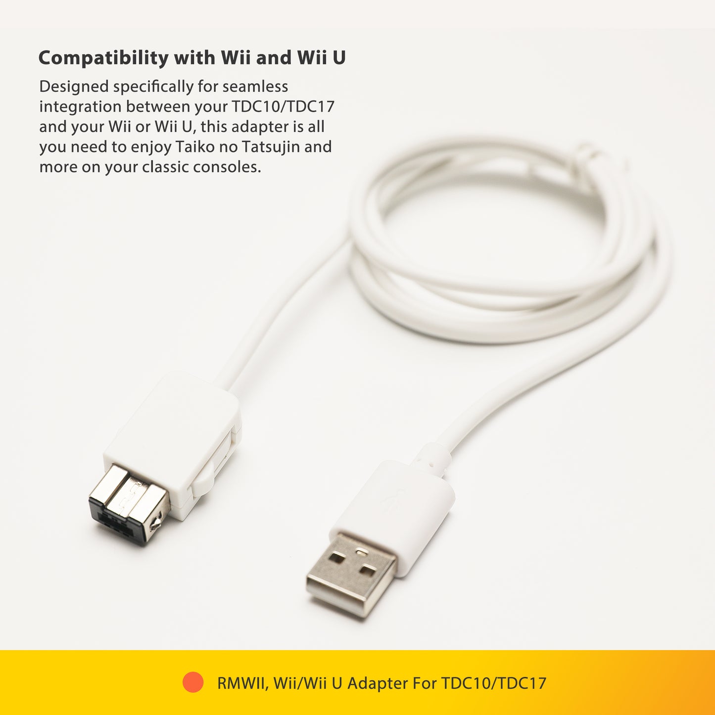 RMWII,  Wii/Wii U Adapter For TDC10 & TDC17