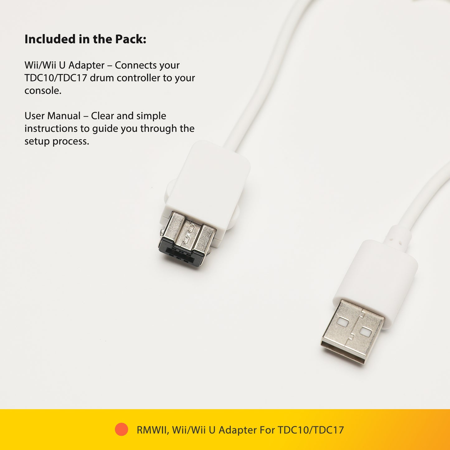 RMWII,  Wii/Wii U Adapter For TDC10 & TDC17