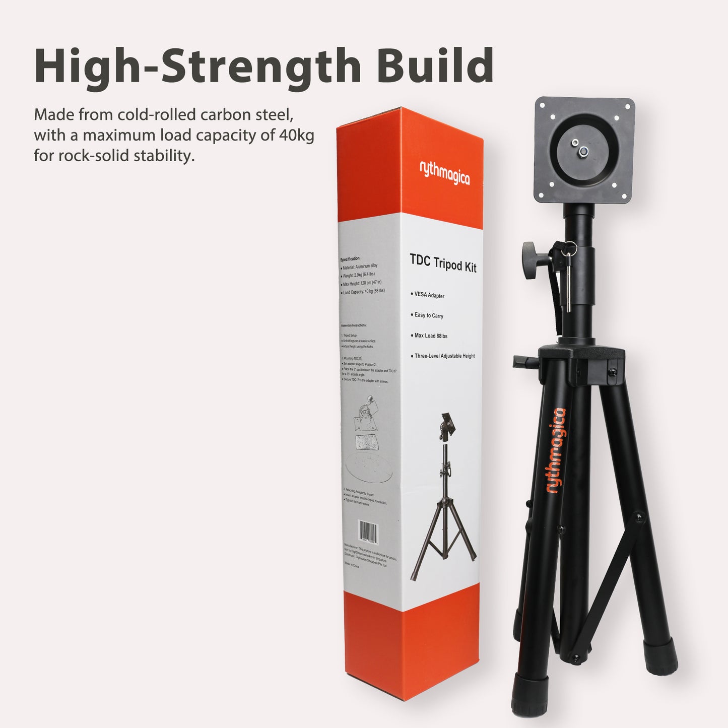 TDC Tripod Kit - Adjustable Stand for TDC17