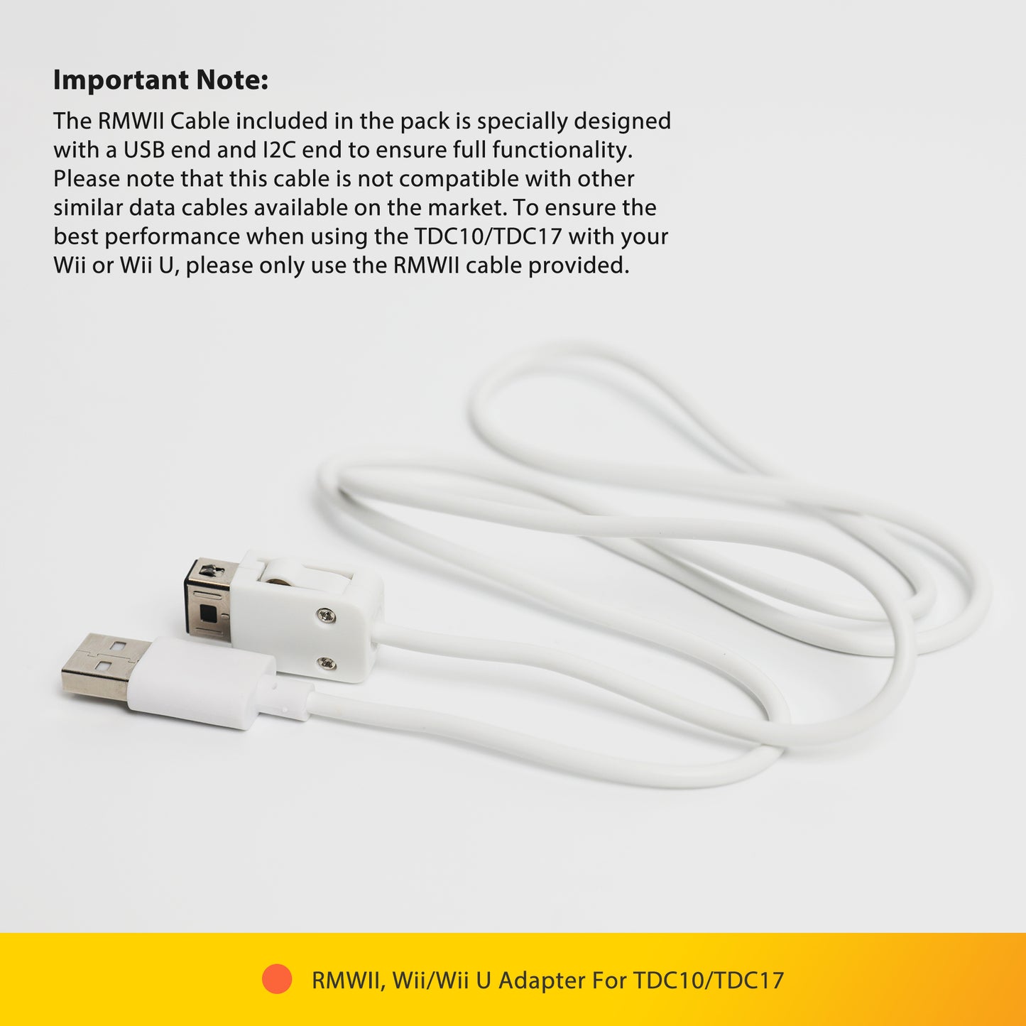 RMWII,  Wii/Wii U Adapter For TDC10 & TDC17