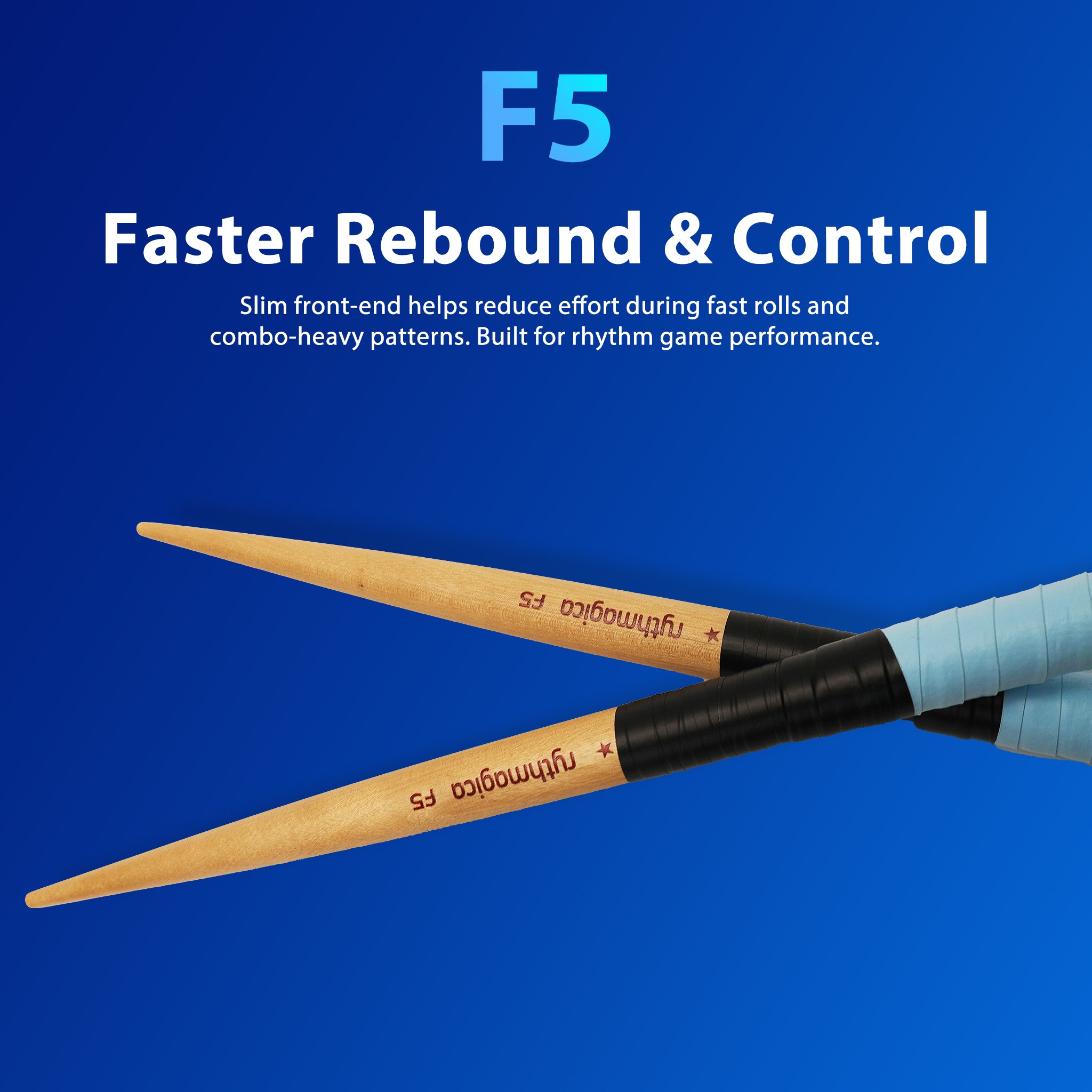 Drumstick Model F5 for Taiko no Tatsujin Drum Controller