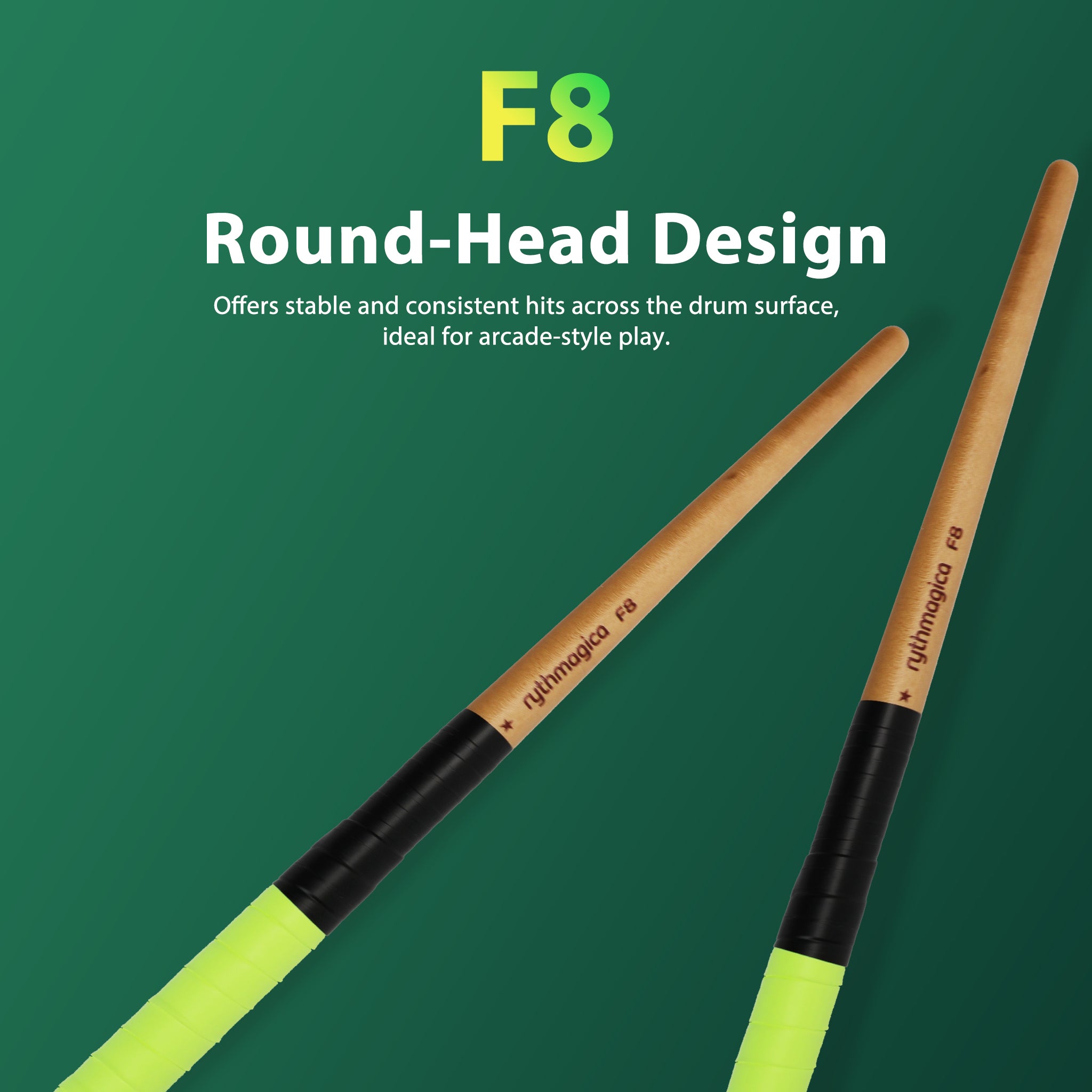 Drumstick Model F8 for Taiko no Tatsujin Drum Controller
