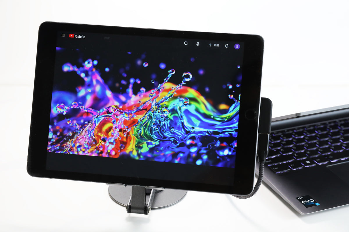 TDA transformed iPad touch display